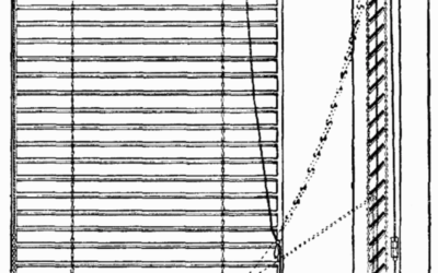 August 21, 1841 – The Patent for Venetian Blinds