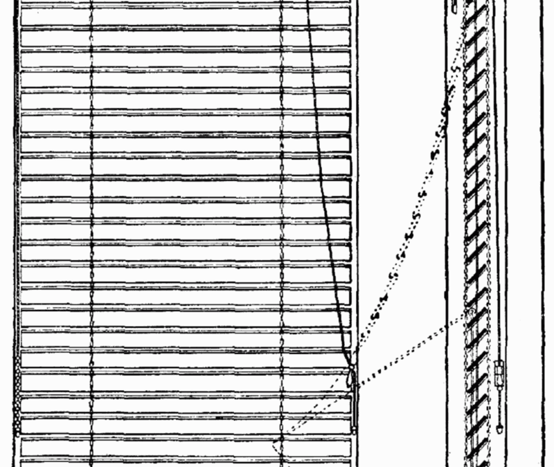 August 21, 1841 – The Patent for Venetian Blinds