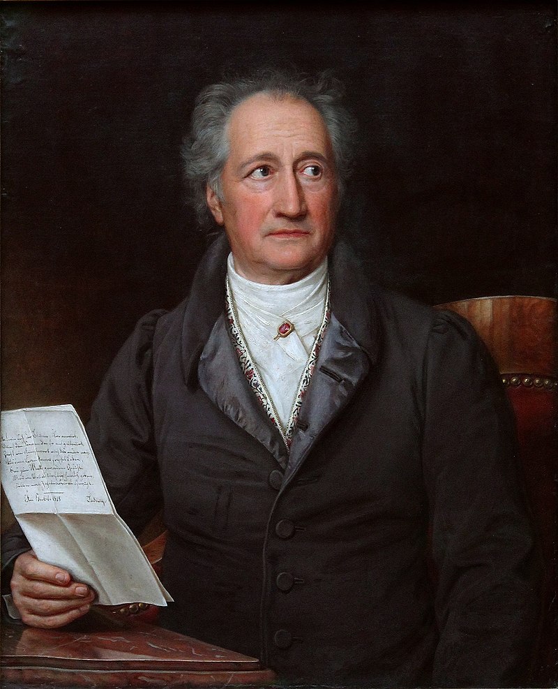 Copy of Johann Wolfgang von Goethe Portrait