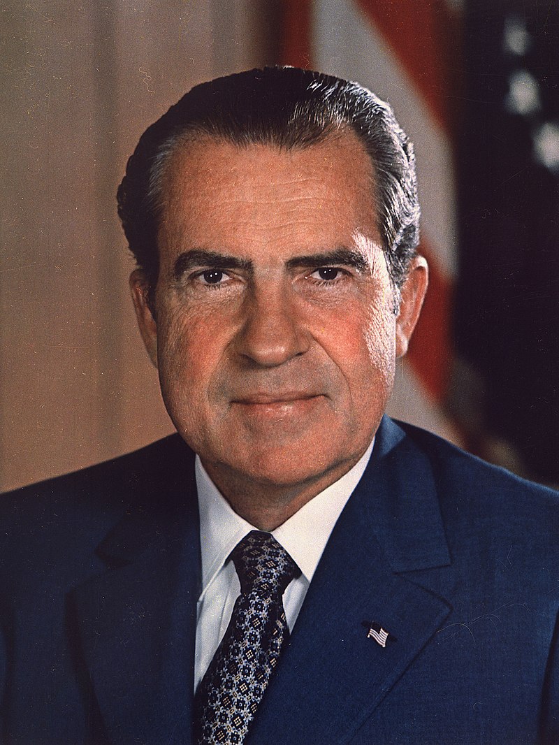 Richard_Nixon_presidential_portrait_(1) Copy of President Richard Nixon Portrait