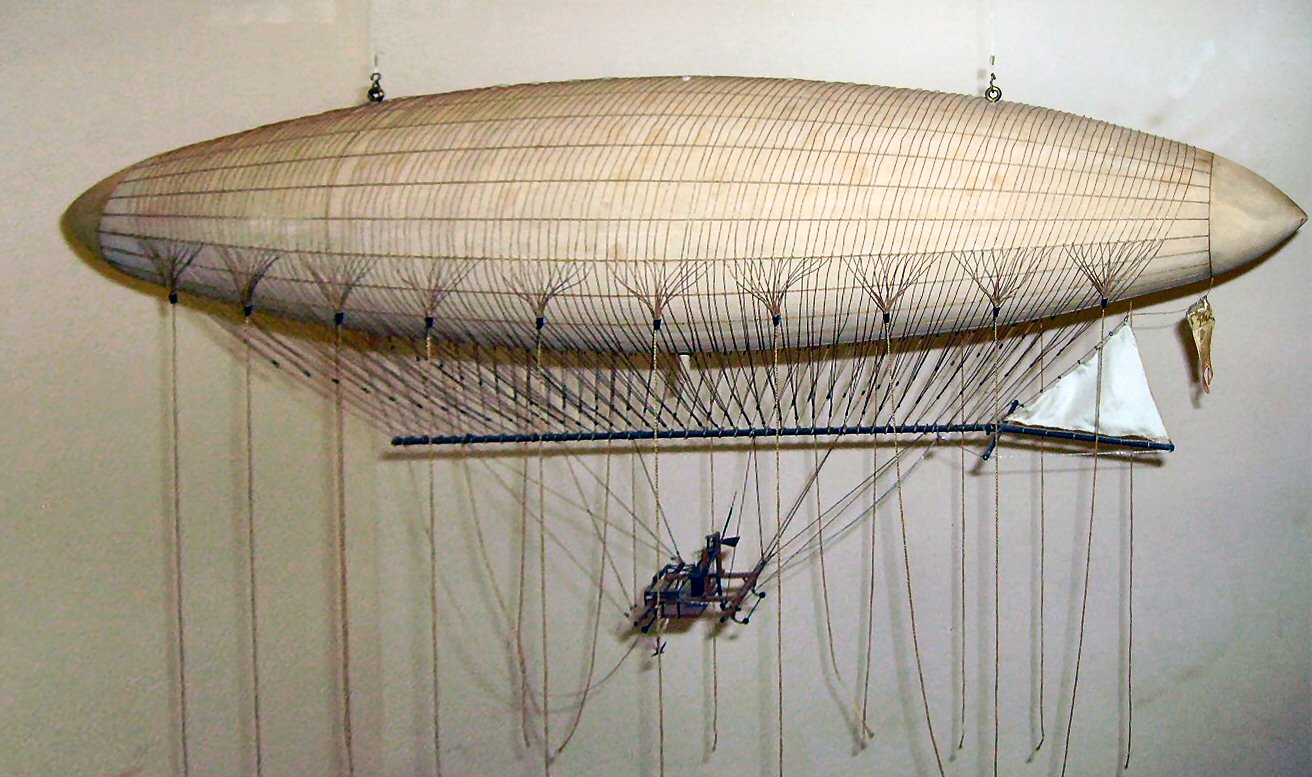 KONICA MINOLTA DIGITAL CAMERA Copy of the Giffard Airship Model