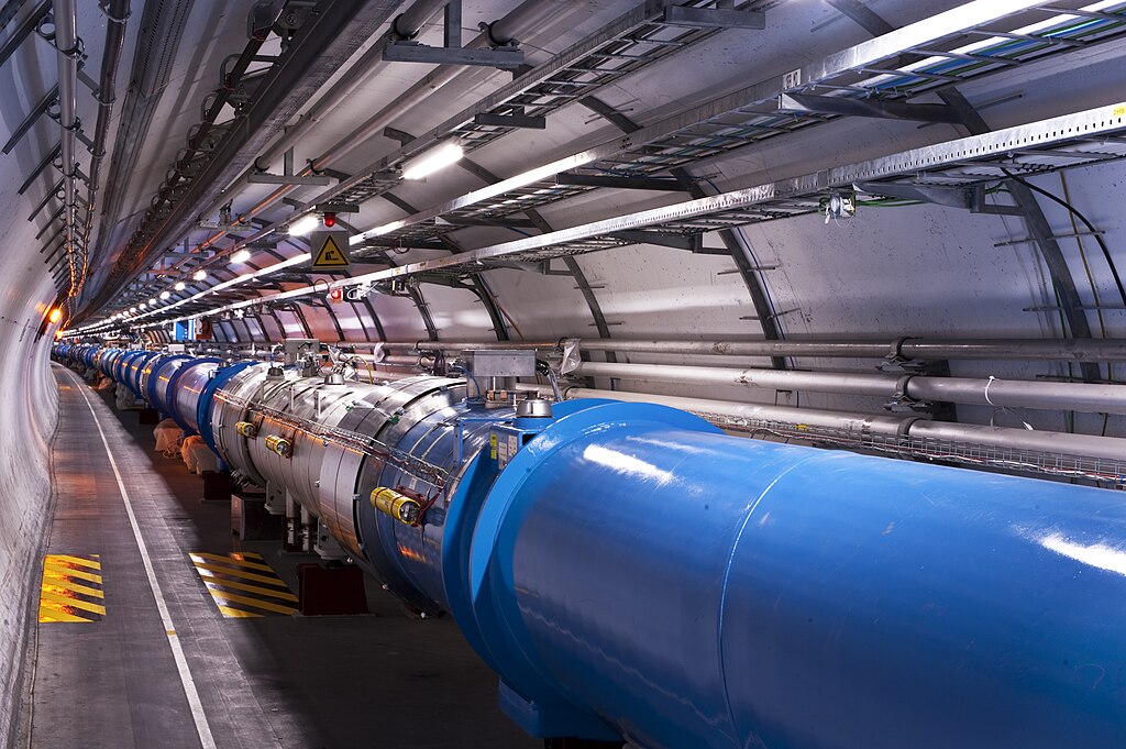 Copy of View of LHC Tunnel